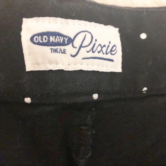 Old Navy Pixie Black and White Dot Cropped Pants 4 - Picture 5 of 8